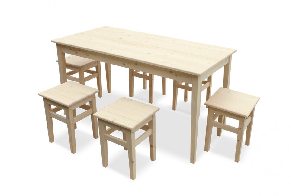 Обеденный комплект Дачник