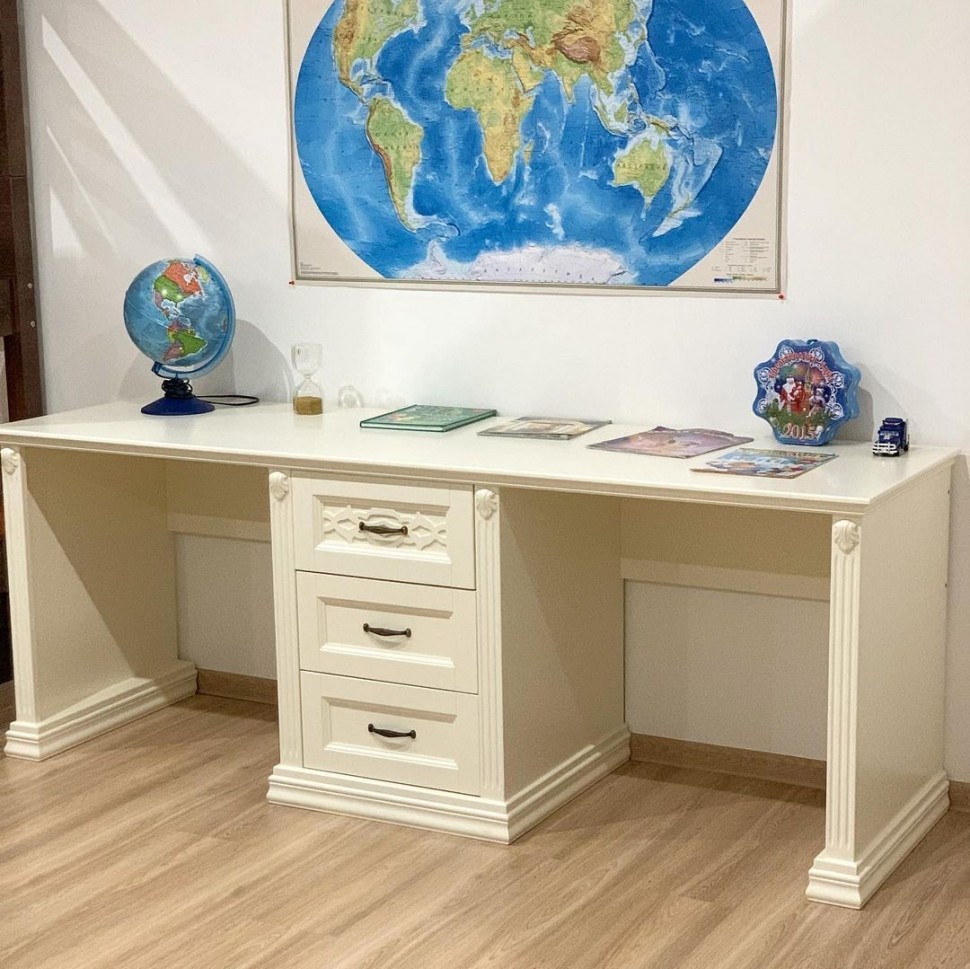 Письменный стол "Верона" 2 раб.места с ящиками