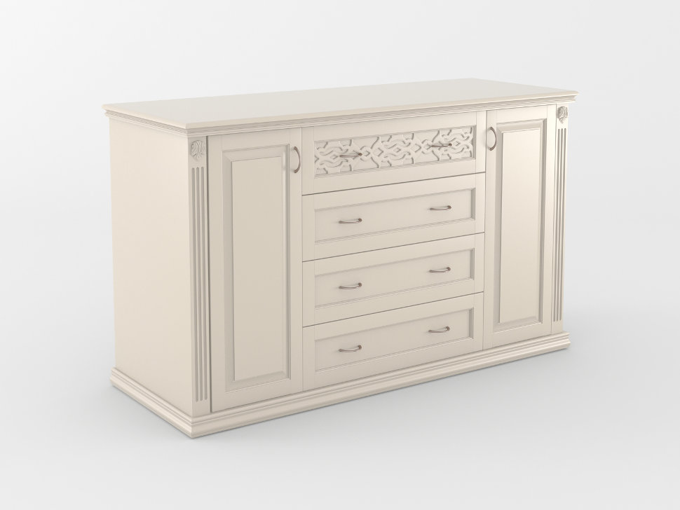 Комод "Верона" 4 ящика + 2 дверки